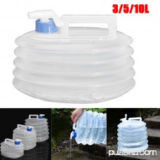 3L/5L/10L Folding Water Bag Portable Plastic Drinking Water Carrier Bag Storage Container For Outdoor Camping Hiking Picnic BBQ